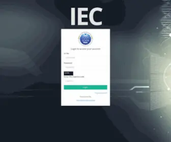 IecPortal.org(IEC) Screenshot