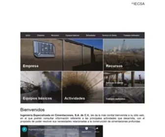 Iecsacv.com(IECSA) Screenshot