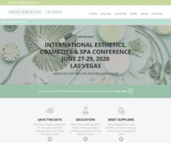 Iecsclasvegas.com(Front Page) Screenshot