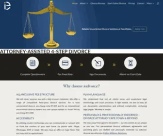 Iedivorce.co.za(Divorce Attorney Cape Town) Screenshot