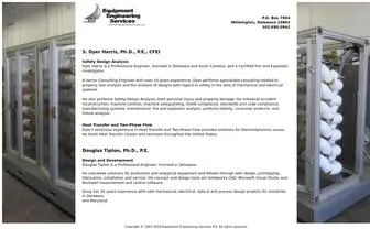 Iee.com(Equipment Engineering Services) Screenshot