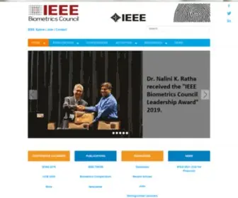 Ieee-Biometrics.org(IEEE Biometrics Council) Screenshot
