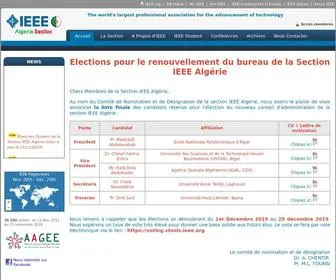 Ieee-DZ.org(Algérie) Screenshot