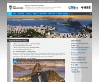 Ieee-Globecom.org(IEEE GLOBECOM 2013) Screenshot