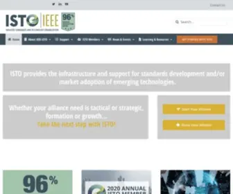 Ieee-Isto.org(IEEE Industry Standards and Technology Organization) Screenshot