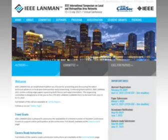 Ieee-Lanman.org(Ieee Lanman) Screenshot