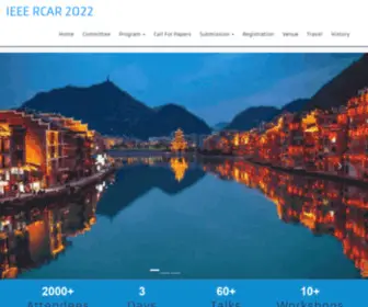 Ieee-Rcar.org(IEEE RCAR 2022) Screenshot