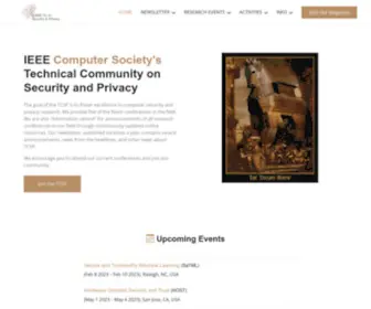 Ieee-Security.org(IEEE TCSP) Screenshot