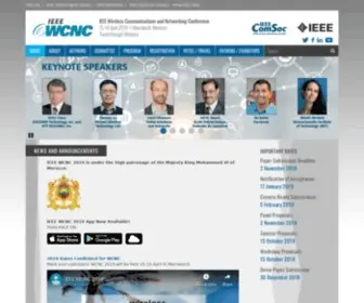 Ieee-WCNC.org(IEEE WCNC) Screenshot