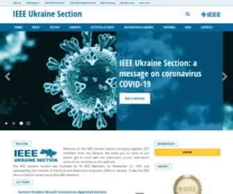 Ieee.org.ua(IEEE Ukraine Section) Screenshot