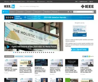 Ieee.tv(Tune in to where technology lives) Screenshot