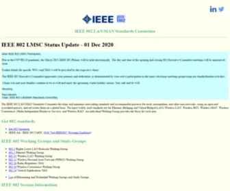 Ieee802.org(Ieee 802) Screenshot