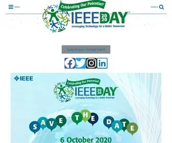 Ieeeday.org(IEEE Day 2020) Screenshot