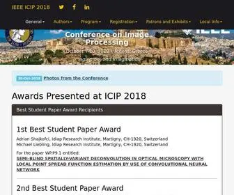 Ieeeicip.org(ICIP 2022) Screenshot