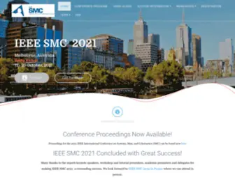 Ieeesmc2021.org(IEEE SMC 2021) Screenshot