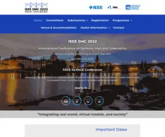 Ieeesmc2022.org(IEEE SMC 2022) Screenshot