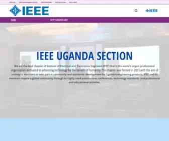 Ieeeuganda.org(IEEE Uganda Section) Screenshot