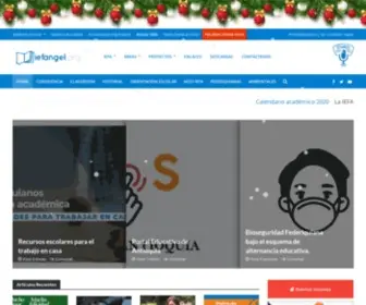 Iefangel.org(Portal Educativo) Screenshot