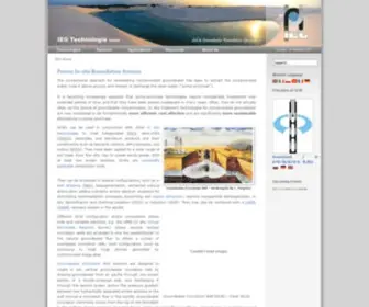Ieg-Technology.com(IEG Technologies GmbH) Screenshot