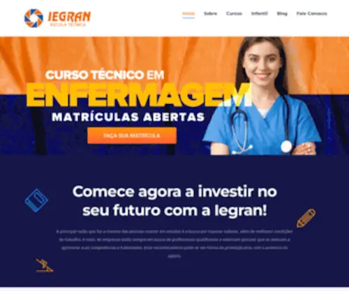 Iegran.com.br(Iegran Dourados) Screenshot