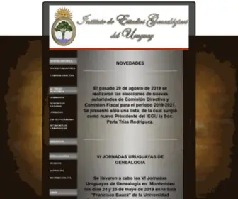 Iegu.org.uy(Instituto) Screenshot