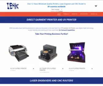 Iehk.com(DTG Printer) Screenshot