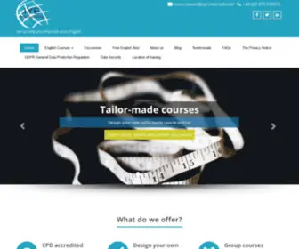 Iei.eu.com(Improve Your English International LLP) Screenshot