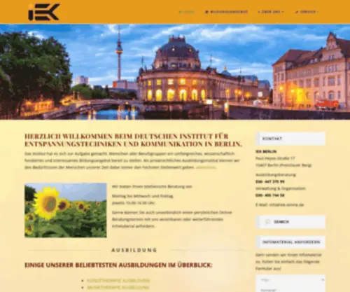 Iek-Berlin.de(IEK Berlin) Screenshot