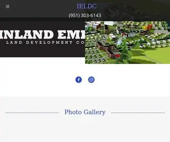 Ieldcinc.com(Inland Empire Land Development Company) Screenshot