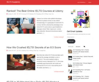 Ielts-Academic.com(IELTS Academic) Screenshot