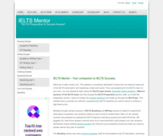Ielts-Mentor.com(IELTS Online Exam Preparation) Screenshot