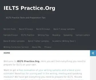 Ielts-Practice.org(IELTS Practice.Org) Screenshot