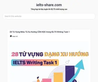 Ielts-Share.com(Chia s) Screenshot