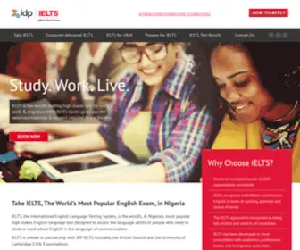 Ielts.ng(Take IELTS in Nigeria) Screenshot