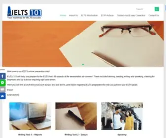 Ielts101.com(IELTSIELTS Online Preparation) Screenshot