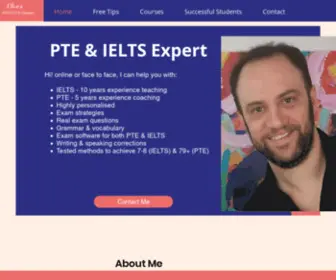 Ieltsandptetutor.com(Clive) Screenshot