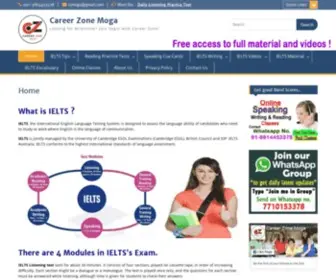 Ieltscareerzone.com(Career Zone Moga) Screenshot