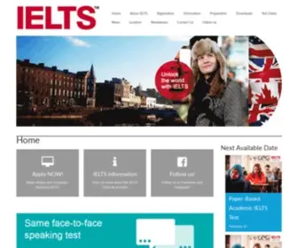 Ieltscork.com(Take the IELTS exam in Cork) Screenshot