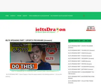 Ieltsdragon.com(BAND 9.0 ACHIEVER) Screenshot