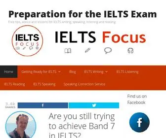 Ieltsfocus.com(IELTS Focus) Screenshot