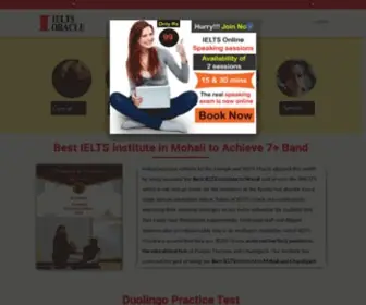 Ieltsoracle.com(IELTS Oracle) Screenshot