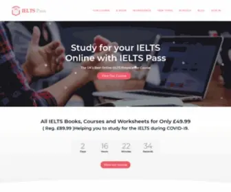 Ieltspass.com(Online IELTS Course Preparation) Screenshot