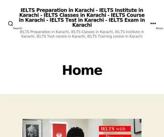 Ieltspioneers.com(IELTS Preparation in Karachi) Screenshot