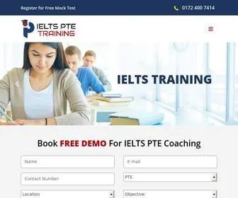 Ieltsptetraining.com(IELTS Training Chandigarh) Screenshot