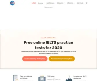 Ieltstrainingonline.com(IELTS Training Online) Screenshot
