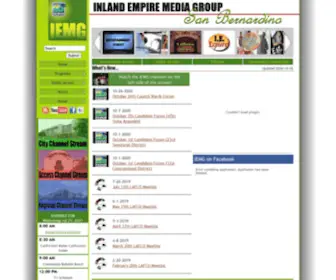 Iemediagroup.tv(Inland Empire Media Group) Screenshot