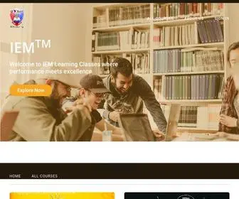 Iemlearning.com(IEM Learning) Screenshot