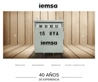 Iemsasoluciones.com(IEMSA) Screenshot