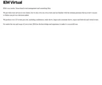 Iemvirtual.com(Iemvirtual) Screenshot