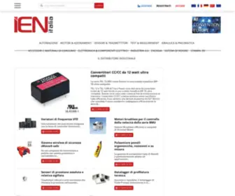 Ien-Italia.eu(IEN Italia vi informa su nuovi prodotti industriali dei seguenti settori) Screenshot